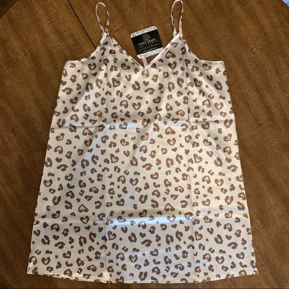 Cozy Rozy Morgan Satin Chemise